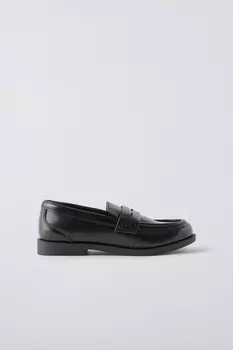 Классические лоферы ZARA, черный