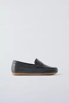 Классические лоферы ZARA, темно-синий