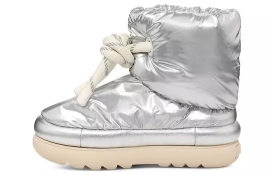Классические макси короткие сапоги цвета металлик и серебра женские Ugg