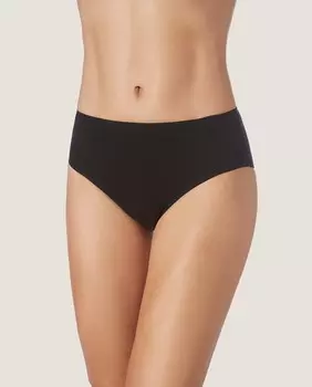 Классические менструальные трусики средней впитываемости из экологически чистой соевой ткани ZD, черный