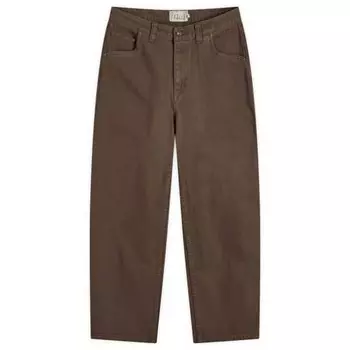 Классические мешковатые джинсы из денима Dime, коричневый