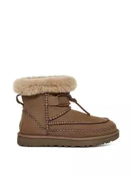 Классические мини-ботинки на шнуровке Ugg, мультиколор