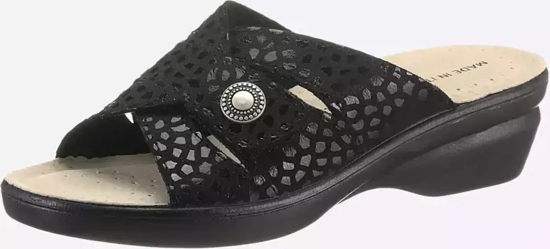 Классические мюли Classic, цвет Schwarz-Gemustert