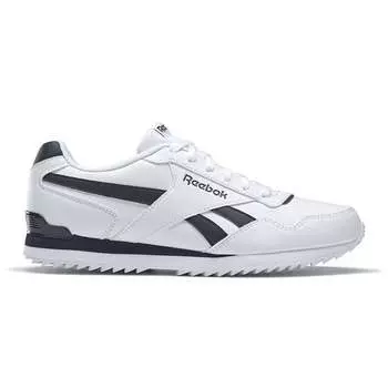 Классические мужские белые кроссовки с рифленым зажимом Reebok, белый