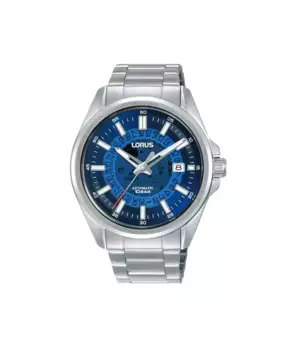 Классические мужские часы из стали RU403AX9 с серебряным ремешком Lorus, серебряный