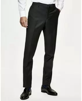 Классические мужские классические брюки темно-серого цвета Hackett, темно-серый