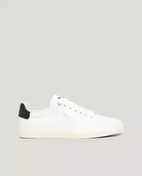 Классические мужские кроссовки со шнуровкой Pepe Jeans, белый