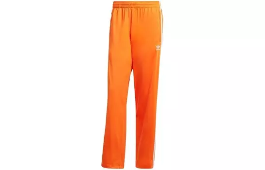 Классические мужские спортивные штаны Firebird Knit Orange Adidas Originals, оранжевый