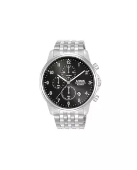 Классические мужские стальные мужские часы RM335JX9 с серебряным ремешком Lorus, серебряный