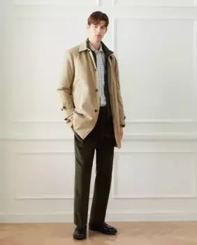 Классические мужские вельветовые брюки Emidio Tucci, темно-зеленый