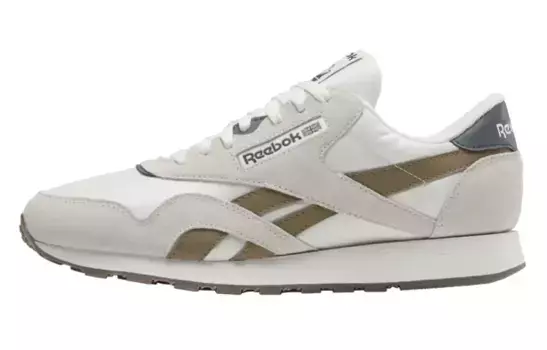 Классические нейлоновые кроссовки унисекс с низким верхом бежевого цвета Reebok