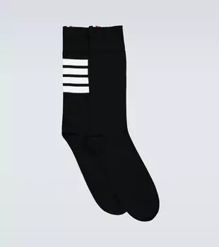 Классические носки 4-Bar Thom Browne, мультиколор