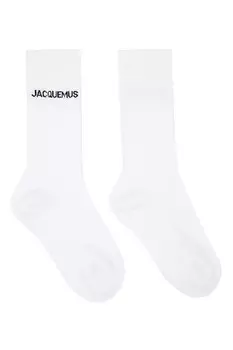 Классические носки 'les chaussettes jacquemus' Jacquemus, белый