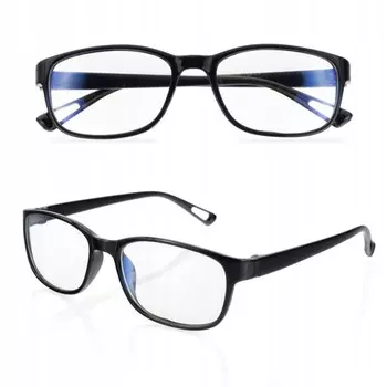 Классические очки Deli унисекс для работы, синие контрольные фильтры, черные - Ok-deli-czrn-0 Aleszale