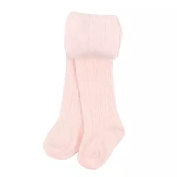 Классические однотонные трикотажные колготки для девочек Leveret Leveret, светло-розовый