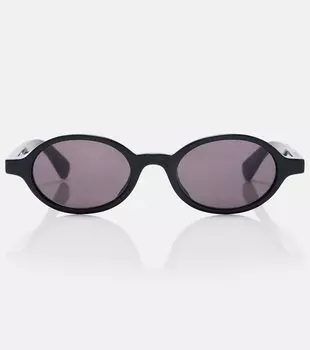 Классические овальные солнцезащитные очки Bottega Veneta