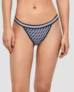 Классические плавки бикини из ткани с разноцветным узором Gisela, мультиколор