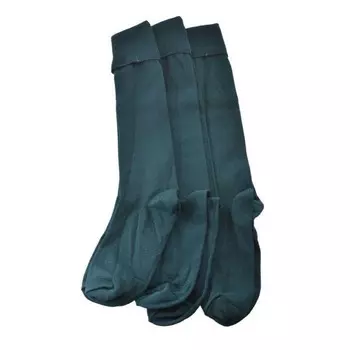 Классические плоские вязанные гольфы из непрозрачного нейлона, упаковка из 3 пар WEAR SIERRA, цвет Dk Hunter