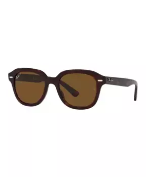 Классические поляризованные солнцезащитные очки erik rb4398 Ray-Ban, коричневый
