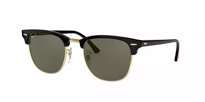 Классические поляризованные солнцезащитные очки Ray-Ban Clubmaster