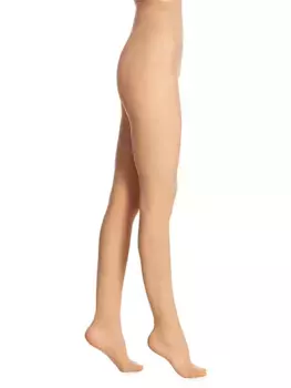 Классические полупрозрачные колготки Wolford, цвет gobi