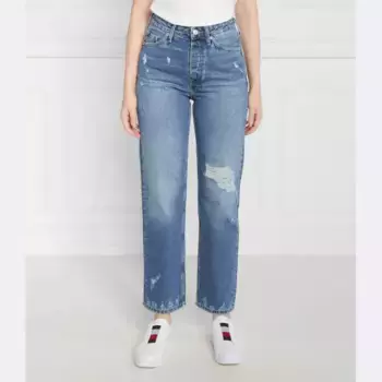 Классические прямые джинсы hw a leo wrn Tommy Hilfiger, синий