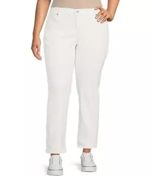 Классические прямые джинсы со средней посадкой Levi's больших размеров, белый