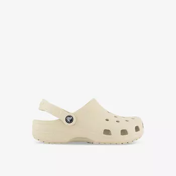 Классические резиновые сабо с логотипом Crocs, белый