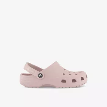 Классические резиновые сабо с логотипом Crocs, цвет quartz
