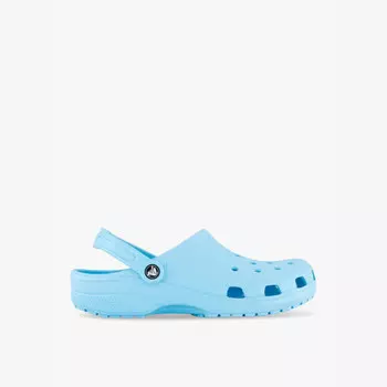 Классические резиновые сабо с логотипом Crocs, синий