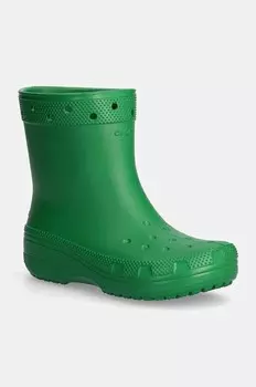 Классические резиновые сапоги Rain Boot Crocs, зеленый