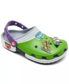 Классические сабо Базза Лайтера Little Kids из коллекции Toy Story из коллекции Finish Line Crocs, мультиколор