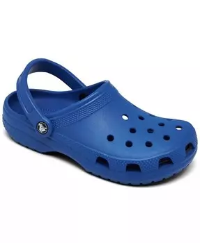Классические сабо Big Kids от Finish Line Crocs, синий