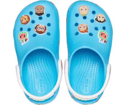 Классические сабо Cocomelon Crocs для малышей, цвет Electric Blue
