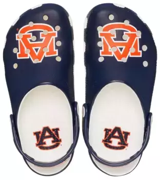 Классические сабо Crocs Auburn Tigers, белый