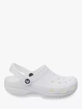 Классические сабо Crocs, белые