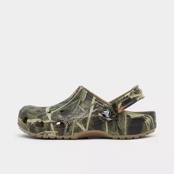 Классические сабо Crocs для маленьких детей, зеленый