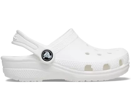 Классические сабо Crocs для малышей, цвет White