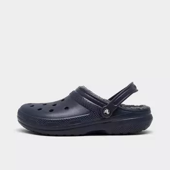 Классические сабо Crocs с подкладкой, синий