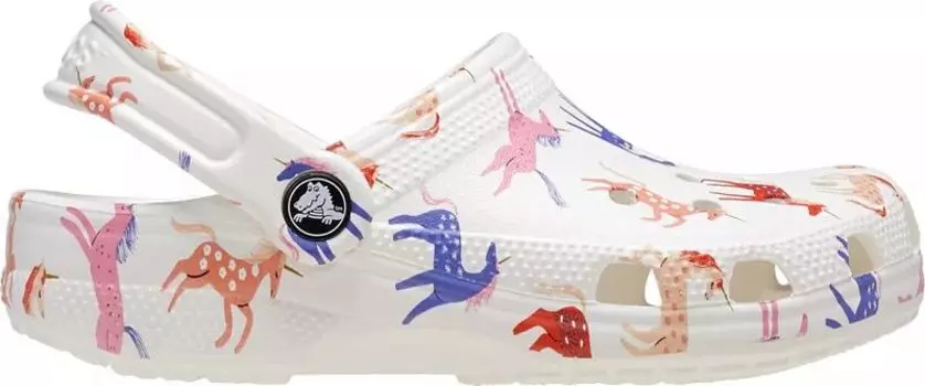 Классические сабо Crocs с принтом для малышей