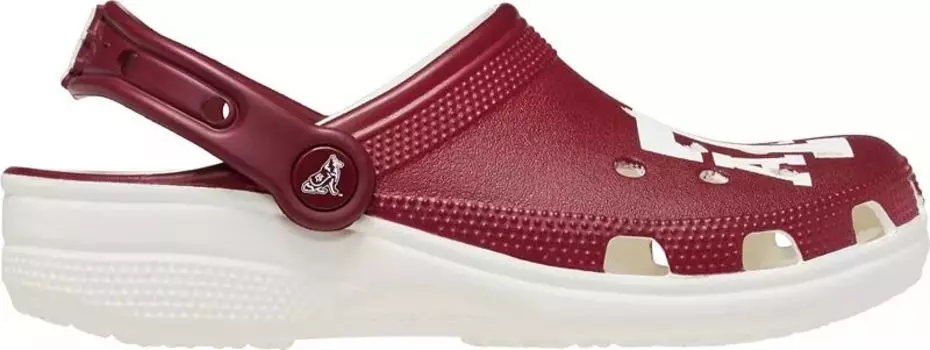 Классические сабо Crocs Texas A&M Aggies, белый