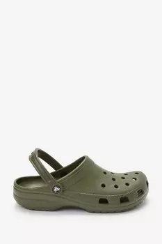 Классические сабо Crocs, зеленый