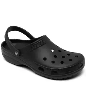Классические сабо для мужчин и женщин от Finish Line Crocs, черный
