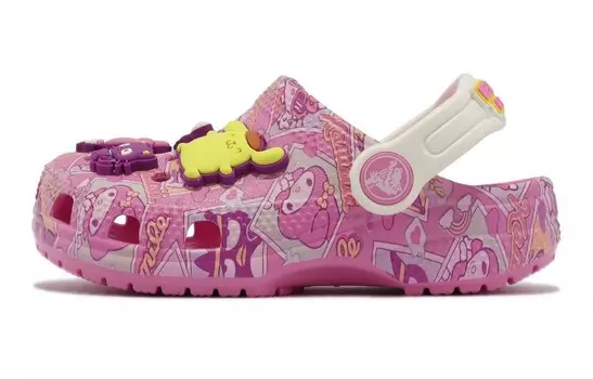 Классические сабо Hello Kitty And Friends TD Crocs, розовый