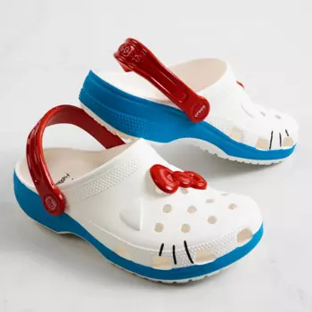Классические сабо Hello Kitty x Crocs, белый