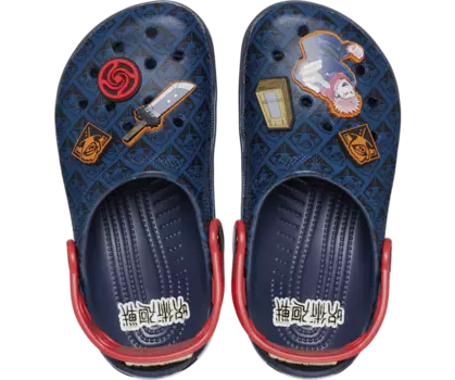 Классические сабо Kids' Jujutsu Kaisen Crocs детские, цвет Navy