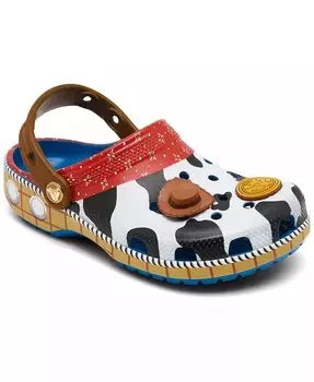 Классические сабо Little Kid's x Toy Story Woody из коллекции Finish Line Crocs, мультиколор