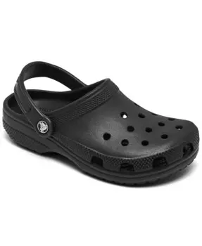 Классические сабо Little Kids от Finish Line Crocs, черный