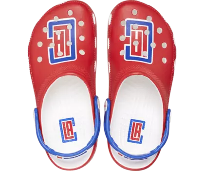 Классические сабо NBA LA Clippers Crocs женские, цвет Blue