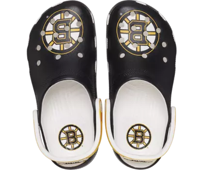 Классические сабо NHL Boston Bruins Crocs женские, цвет White